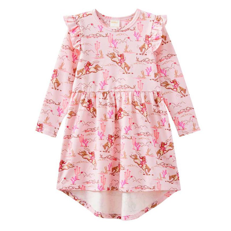 Milky Rowdy Rider Dress image number 0